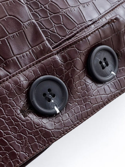 Valencia Crocodile Glossy Set