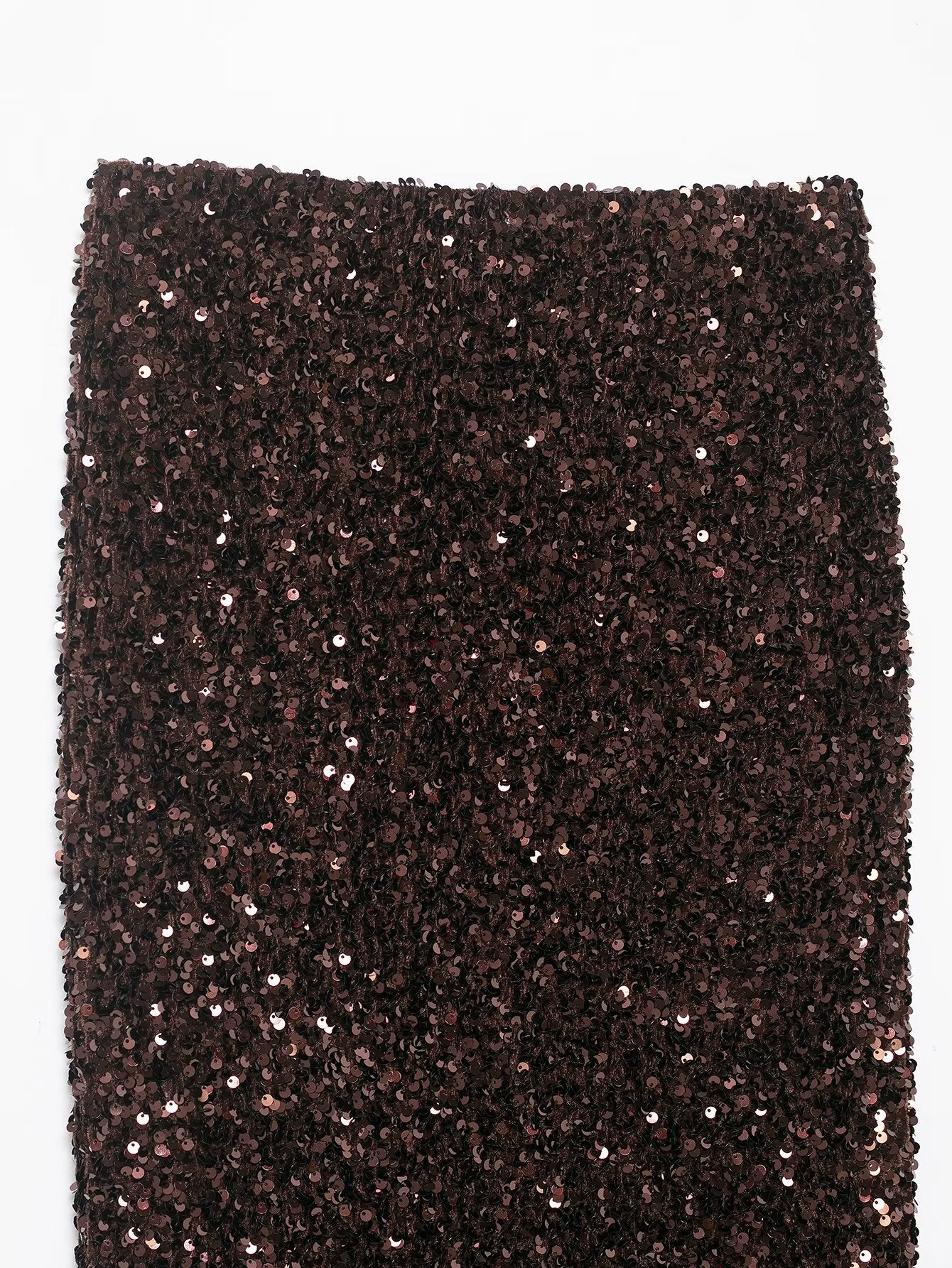 Abimbola Beaded High-Waist Long Skirt