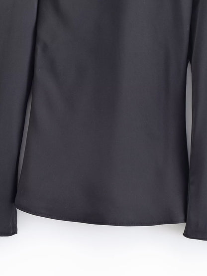 Chemise en satin de soie Elisara