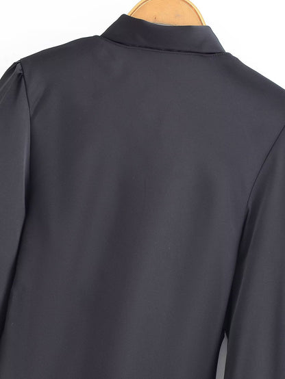 Chemise en satin de soie Elisara