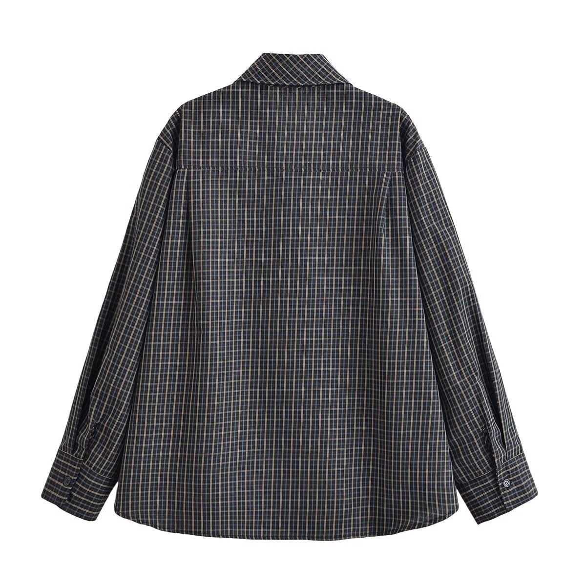 Liora Cotton Plaid Shirt