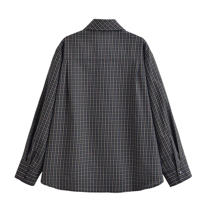Liora Cotton Plaid Shirt