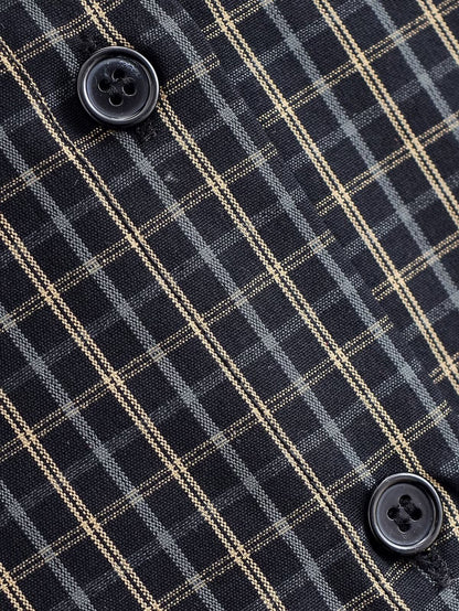 Liora Cotton Plaid Shirt