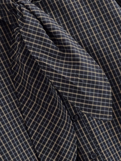 Liora Cotton Plaid Shirt