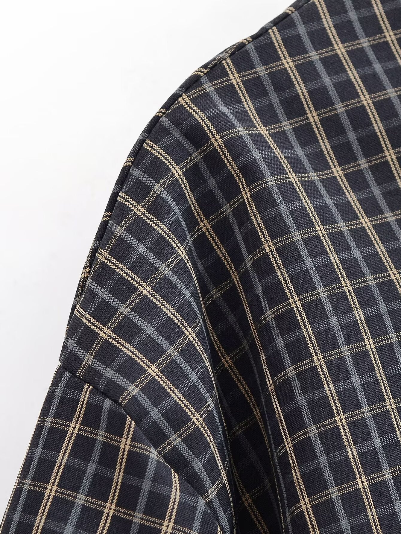 Liora Cotton Plaid Shirt