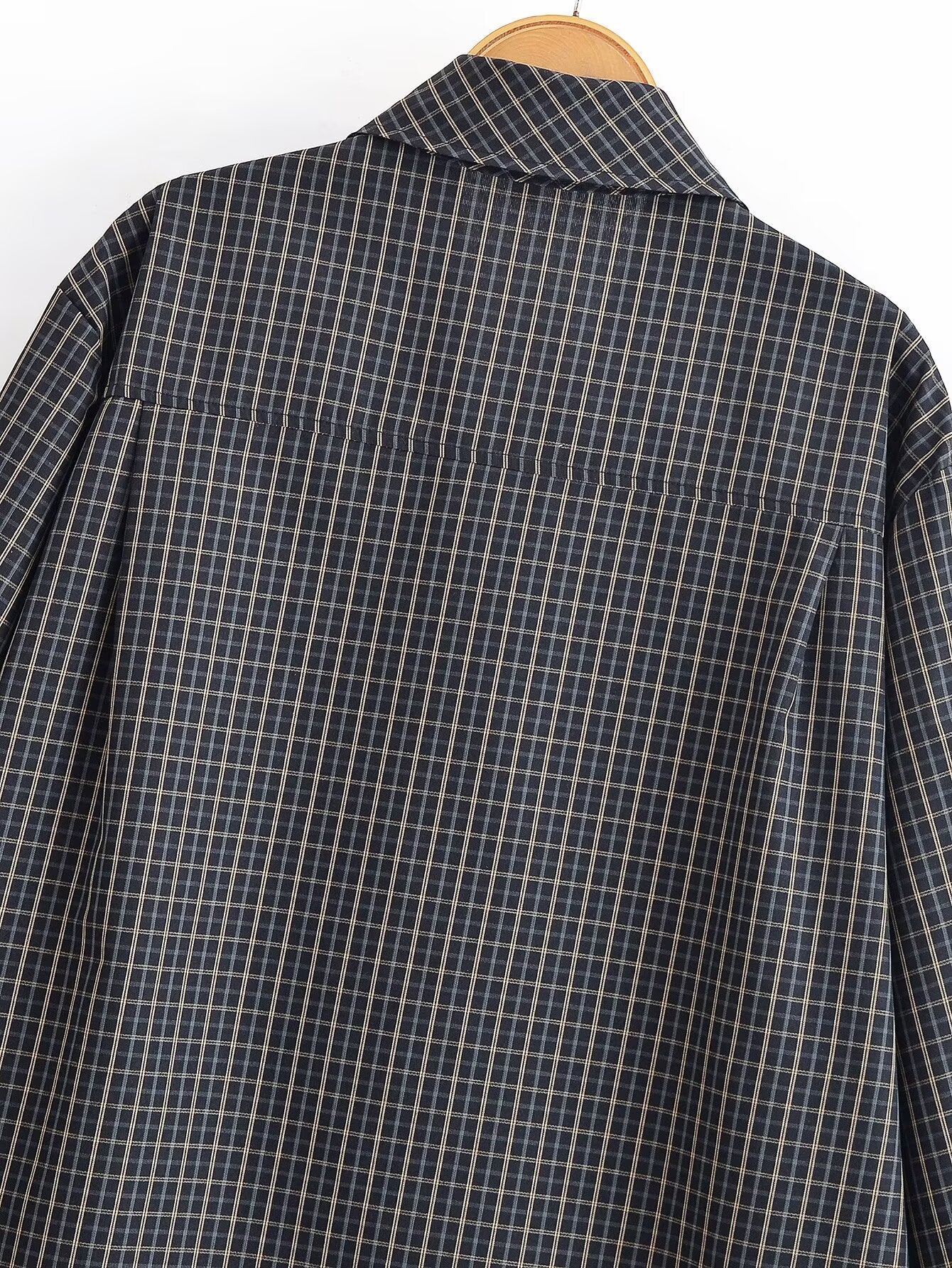 Liora Cotton Plaid Shirt