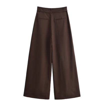 Pantalon à jambes larges Alarice