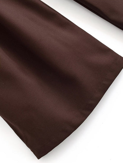 Pantalon à jambes larges Alarice