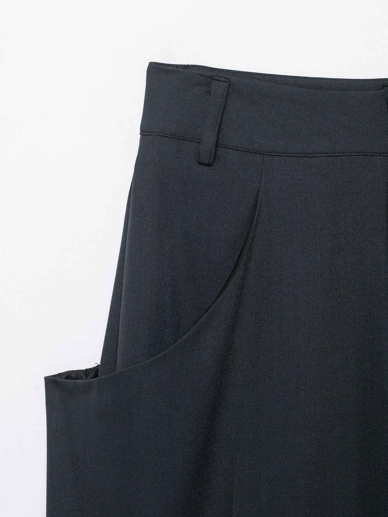 Elvara Winter Mid-Waist Pocket Trousers