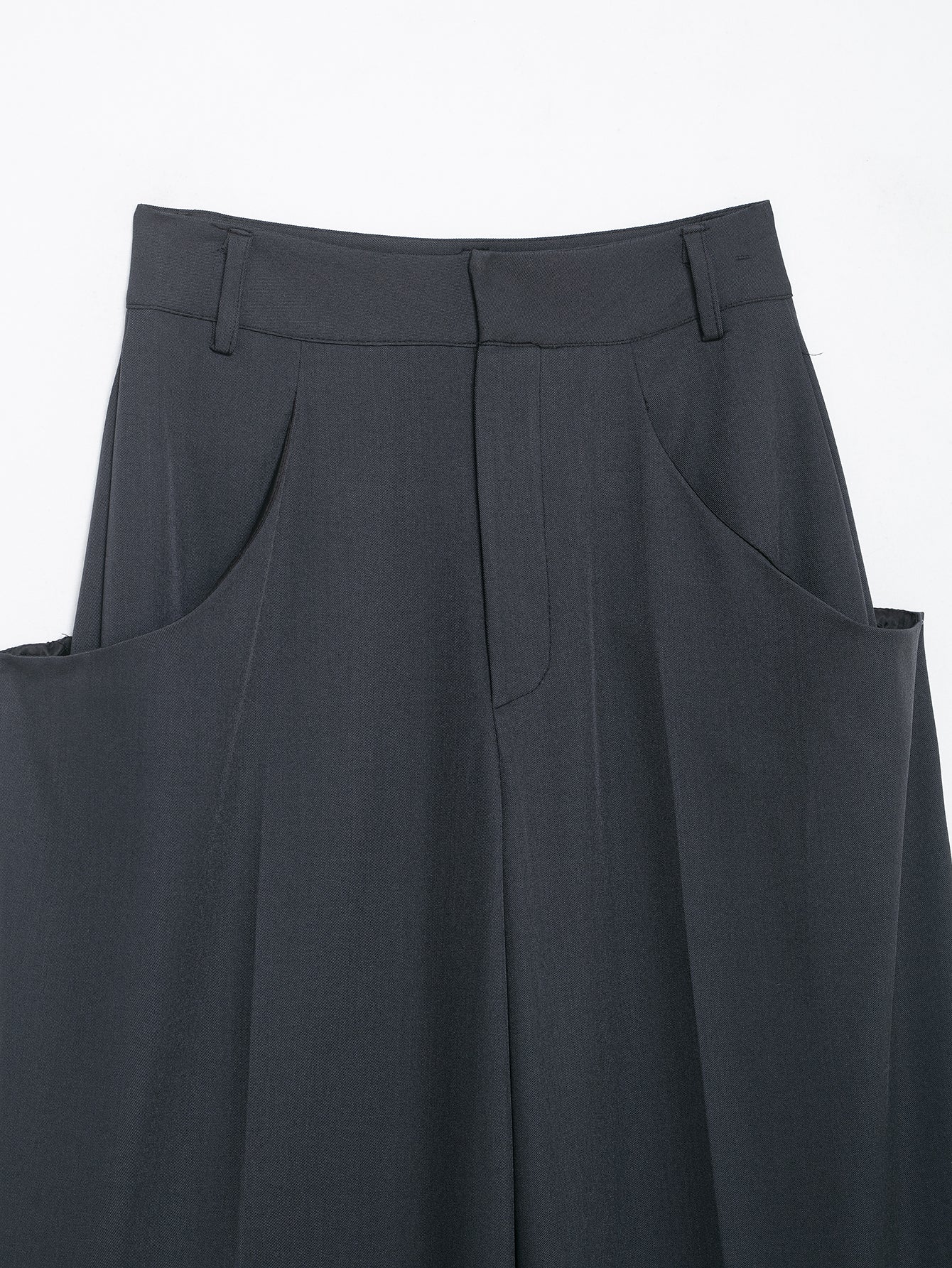 Elvara Winter Mid-Waist Pocket Trousers