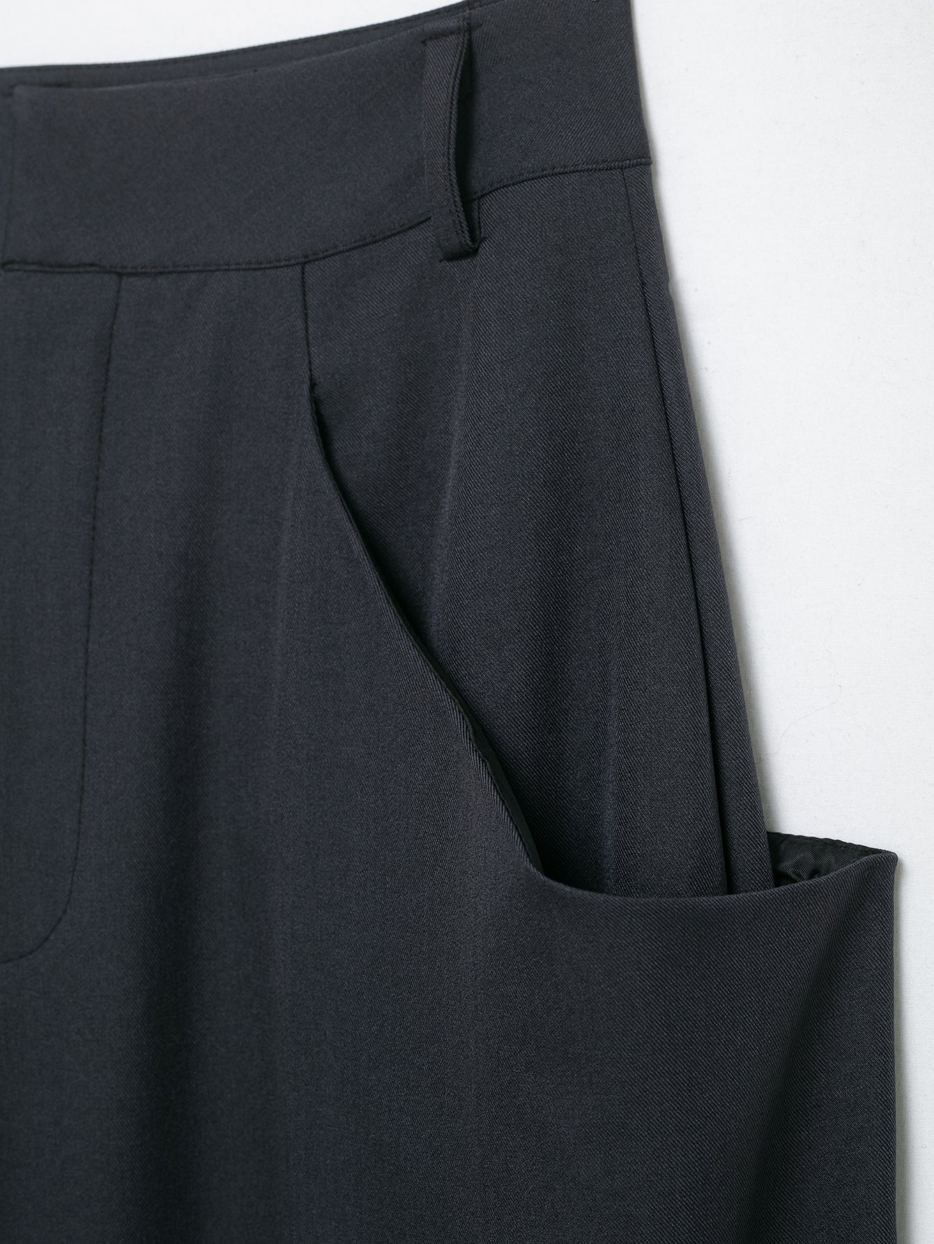Elvara Winter Mid-Waist Pocket Trousers