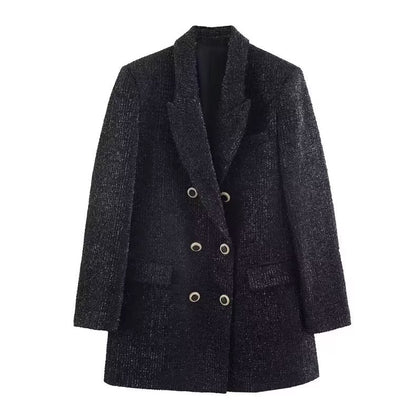 Marcelline Double-Breasted Blazer