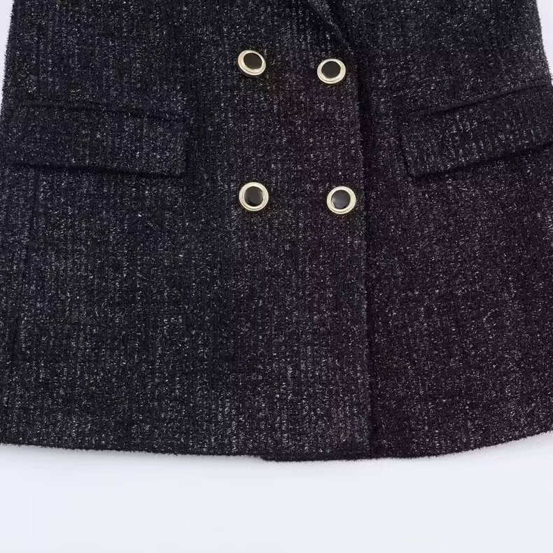 Marcelline Double-Breasted Blazer
