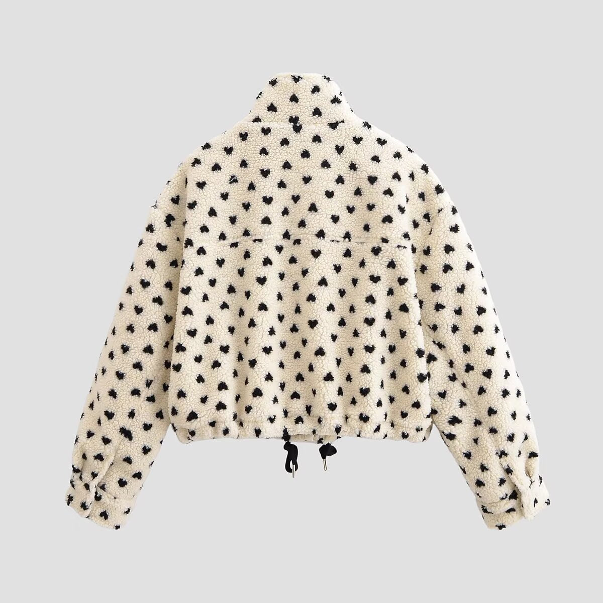 Veste polaire à pois Marielle