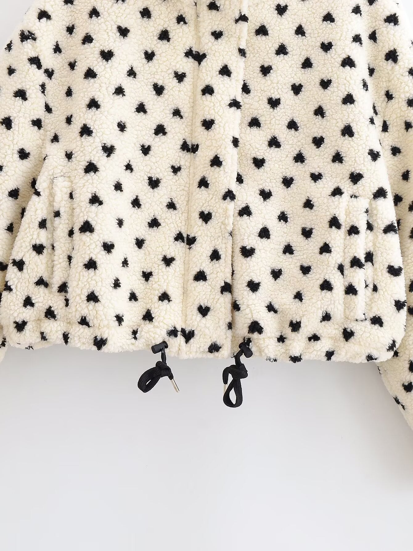Veste polaire à pois Marielle