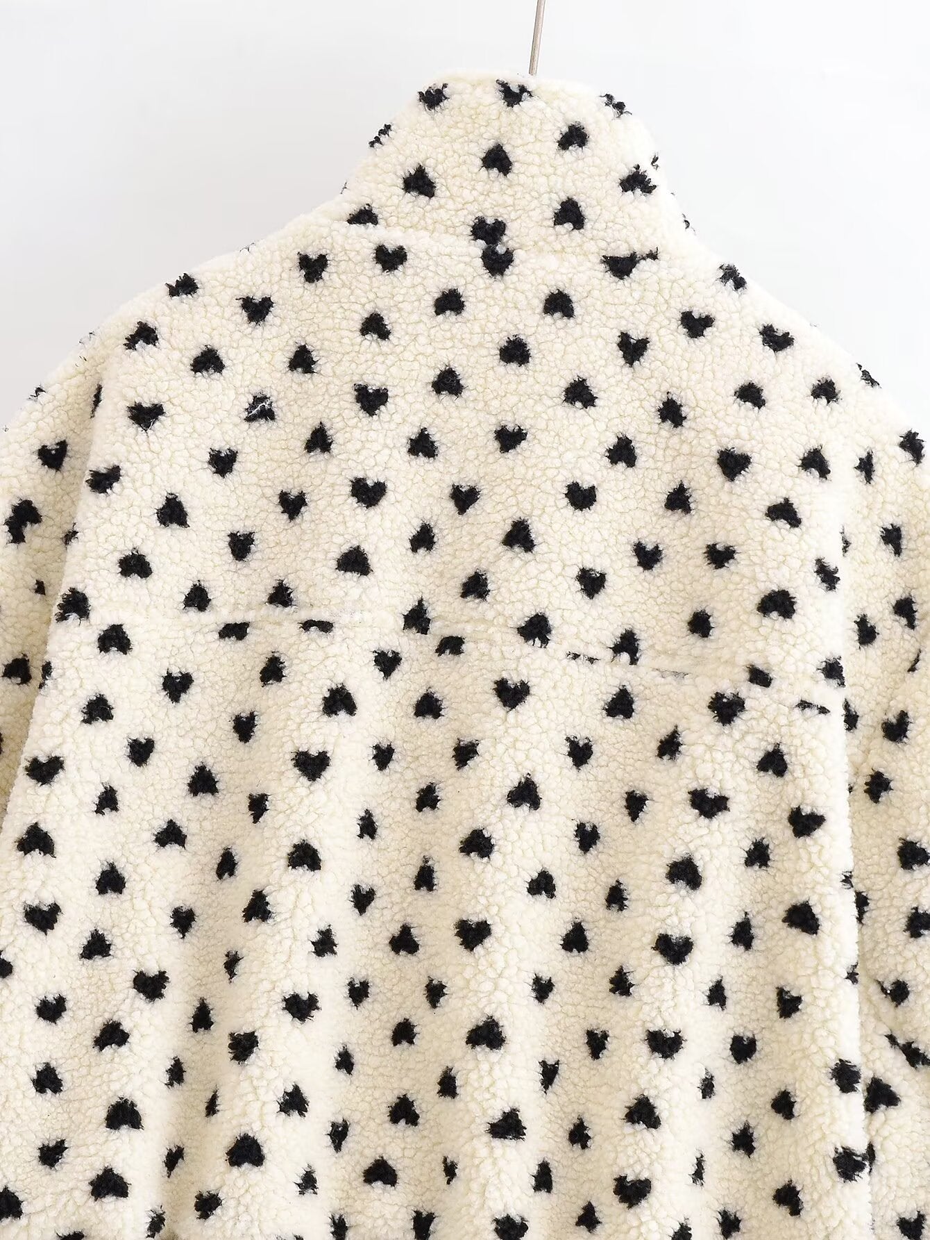 Veste polaire à pois Marielle