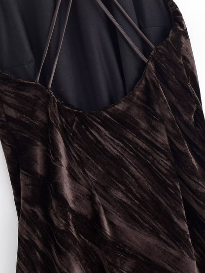 Elowen Velvet Midi Dress
