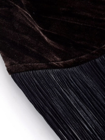 Elowen Velvet Midi Dress