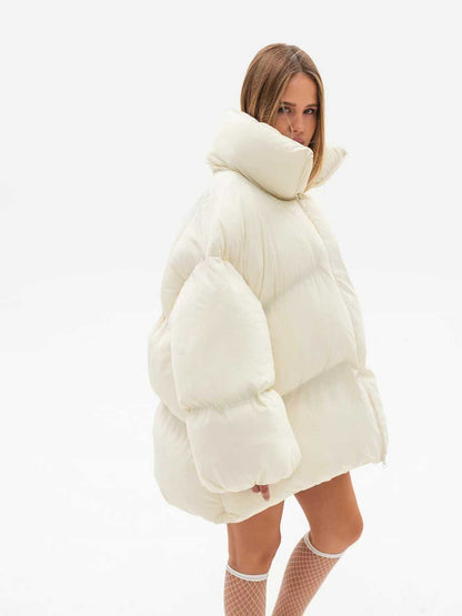 Manteau d'hiver Elvienne rembourré en coton
