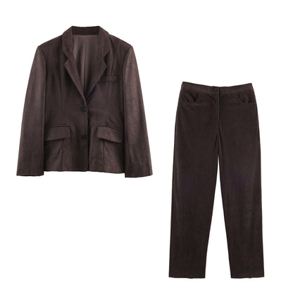 Velora Winter Corduroy set