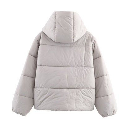 Aurielle Hooded Cotton Coat