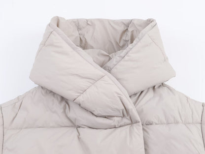 Aurielle Hooded Cotton Coat