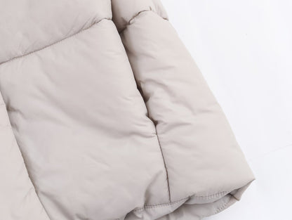 Aurielle Hooded Cotton Coat