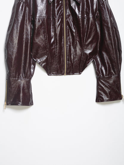 Wiseman Leather Statement Jacket