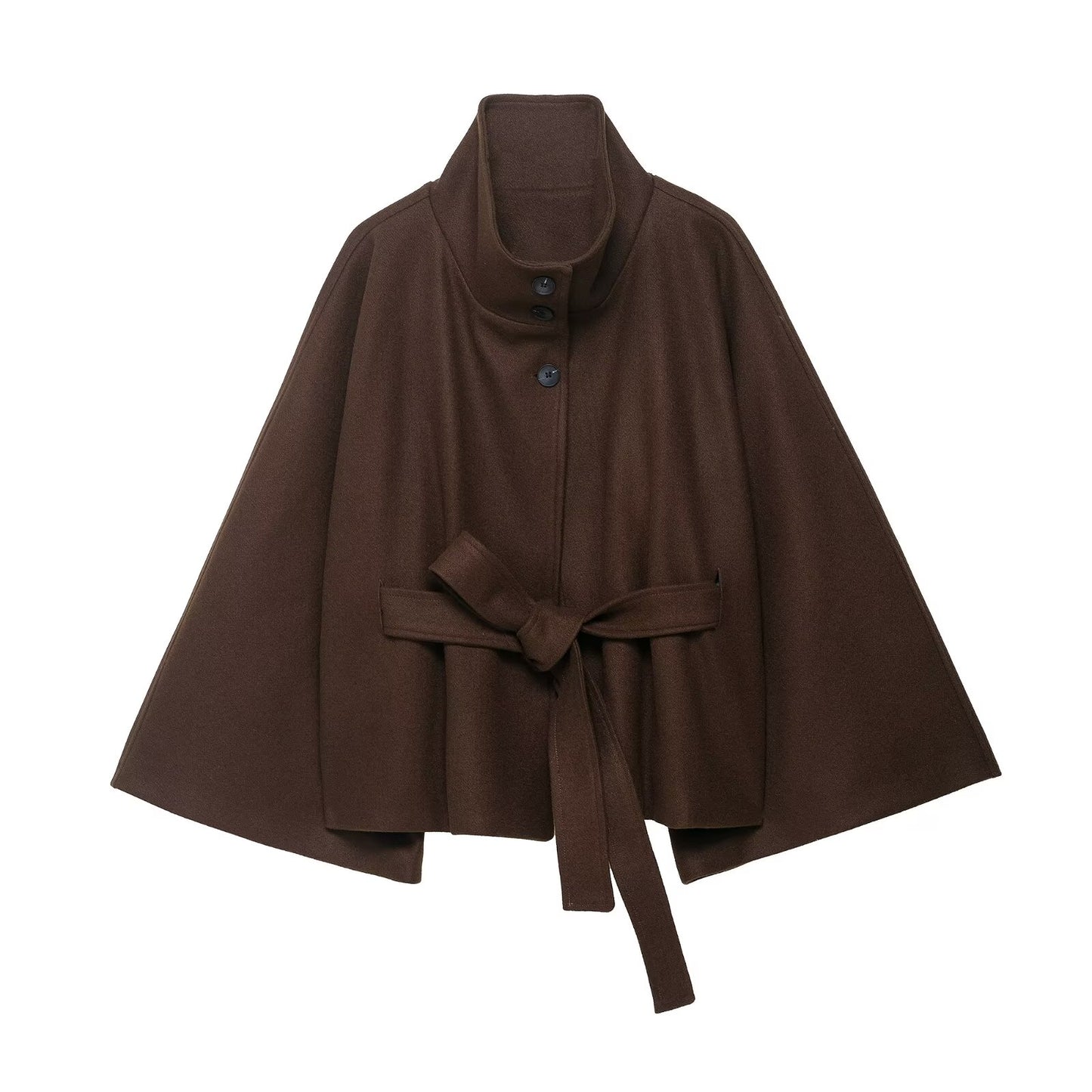 Thabisa Woolen Cape Coat