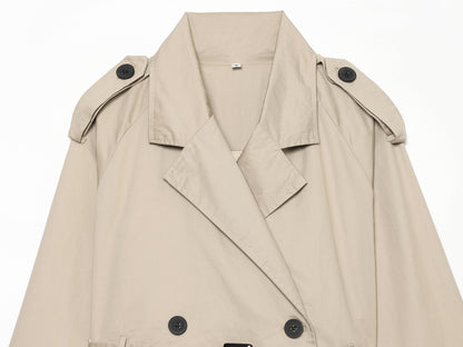 Jade Trench Coat