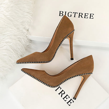 Amari Chain Stiletto Pumps