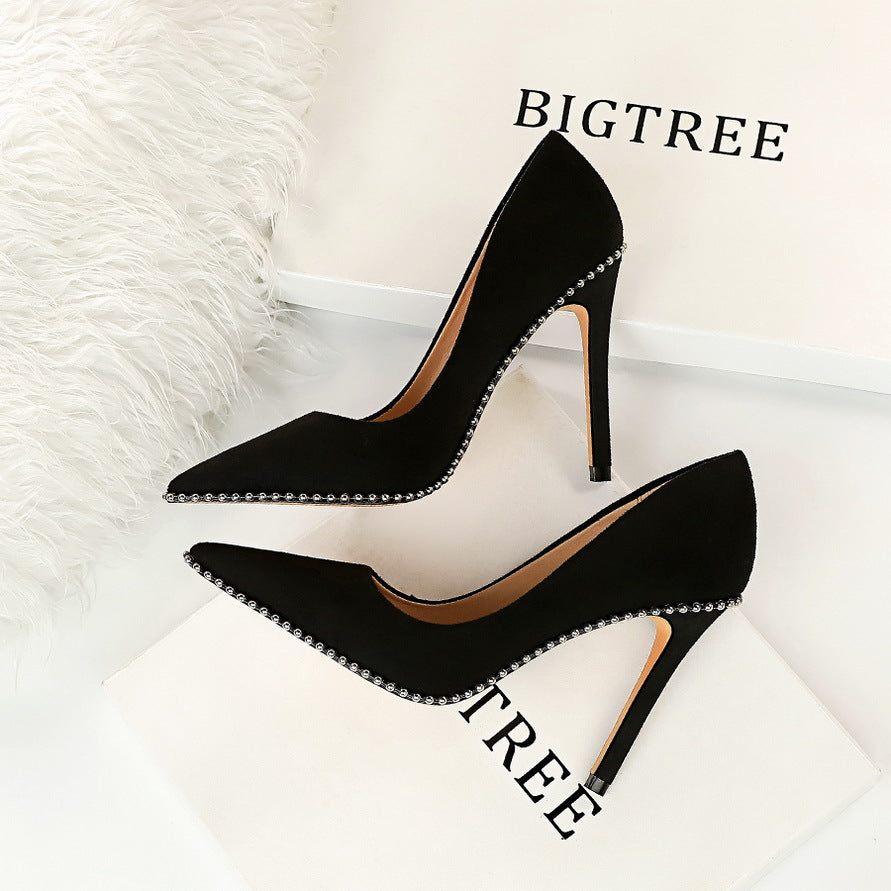 Amari Chain Stiletto Pumps