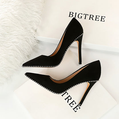 Amari Chain Stiletto Pumps