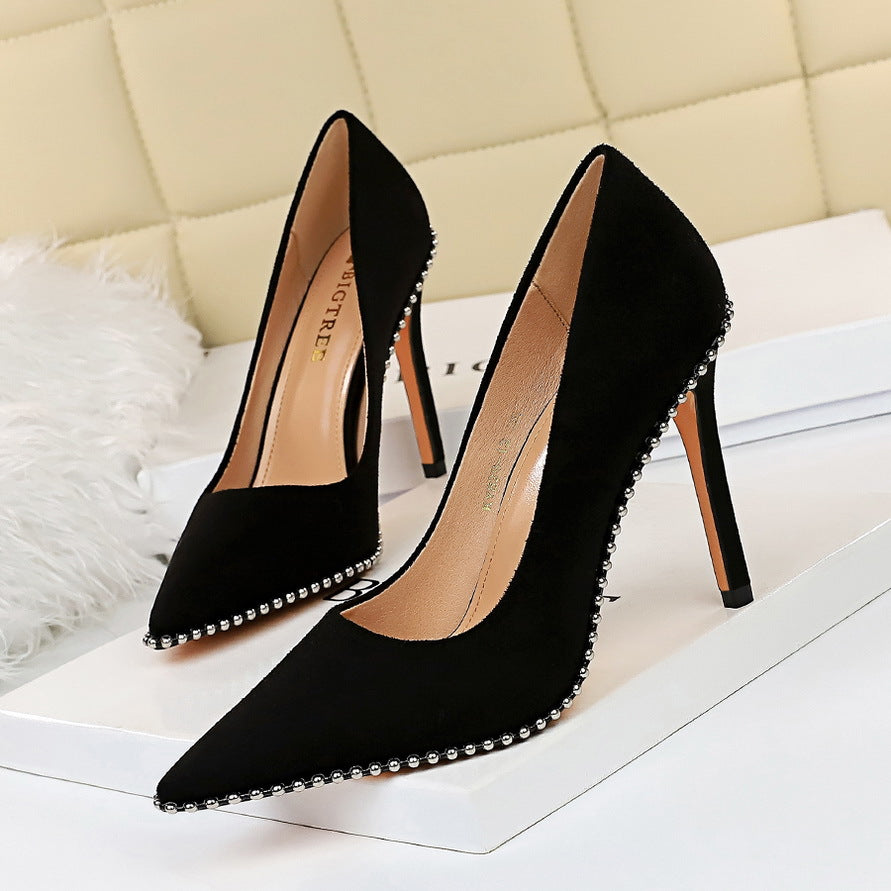 Amari Chain Stiletto Pumps