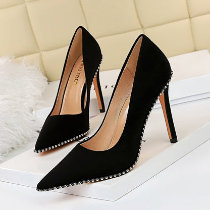 Amari Chain Stiletto Pumps