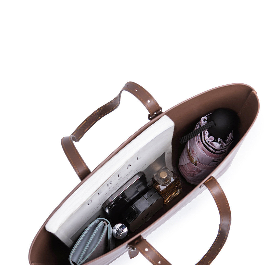 Sac à main artisanal en cuir de vachette Zubera