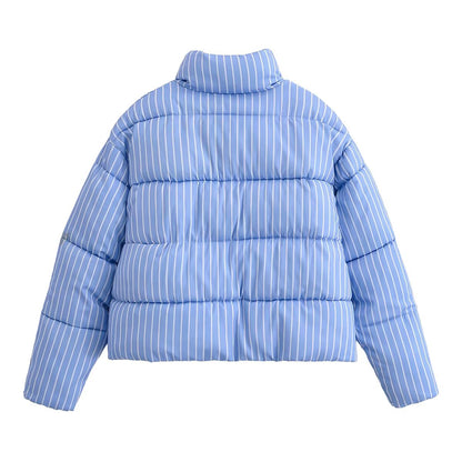Imani Striped Cotton Jacket