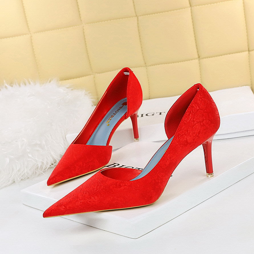 Tanoé Hollow Glam Stiletto Pumps