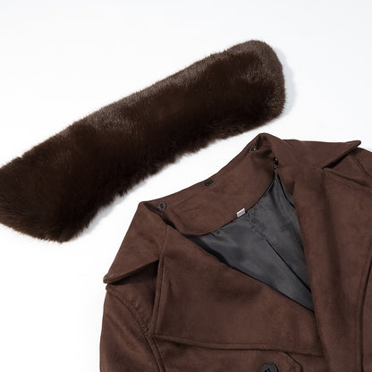 Veste en daim Eshe