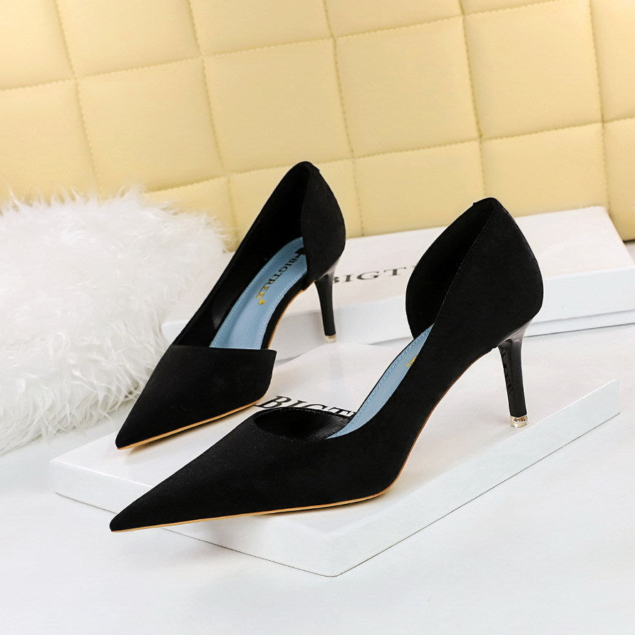 Tanoé Hollow Glam Stiletto Pumps