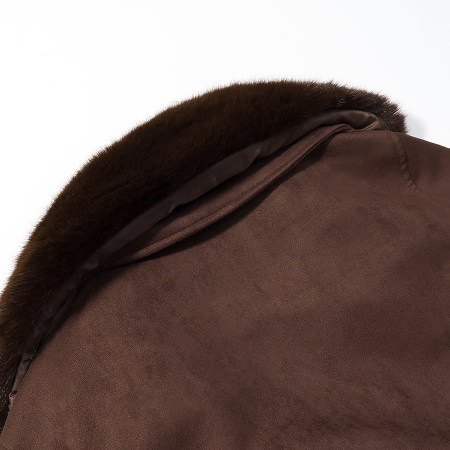 Veste en daim Eshe