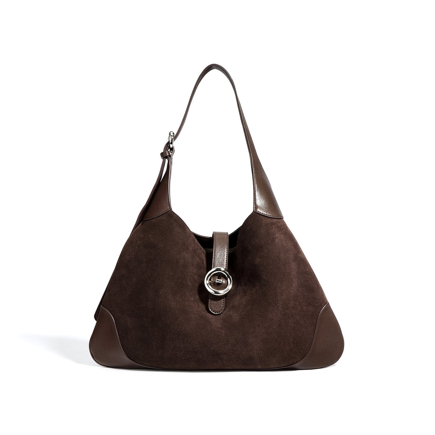 Sac à bandoulière rétro en cuir de vache Nivaro