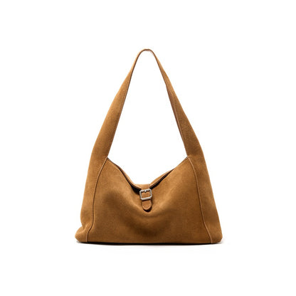 Abeni Suede Luxe Shoulder Bag