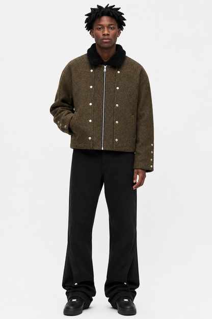 Manteau court en fourrure Marielle