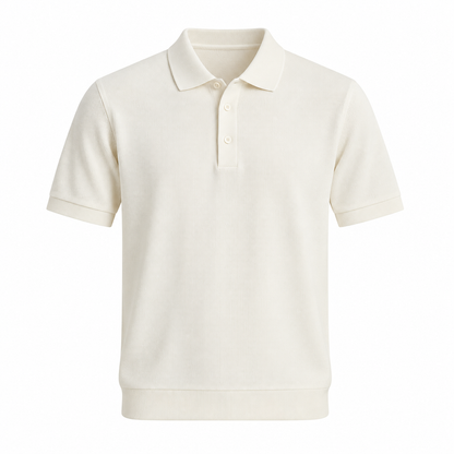 Kweku Viscose-Blend Business Casual Polo