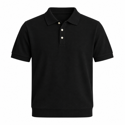 Kweku Viscose-Blend Business Casual Polo