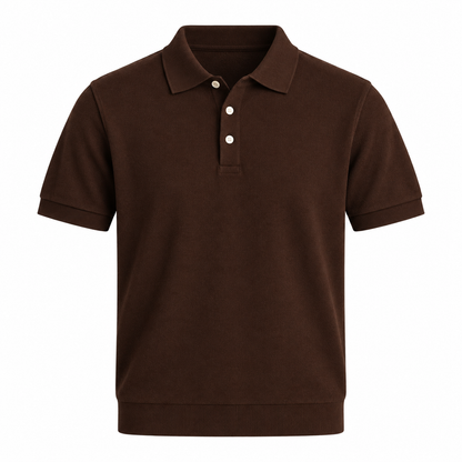 Kweku Viscose-Blend Business Casual Polo