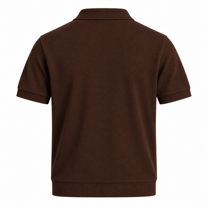 Kweku Viscose-Blend Business Casual Polo