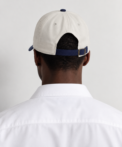 Obinna Retro Color-Block Embroidered Cap