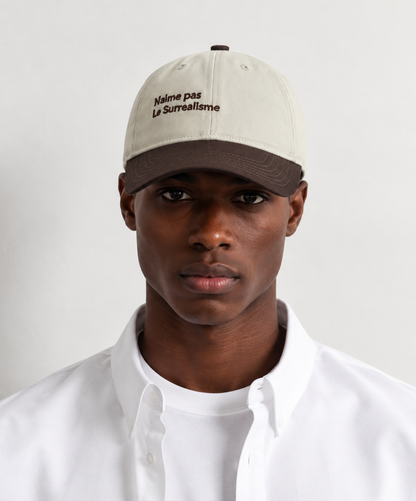 Obinna Retro Color-Block Embroidered Cap